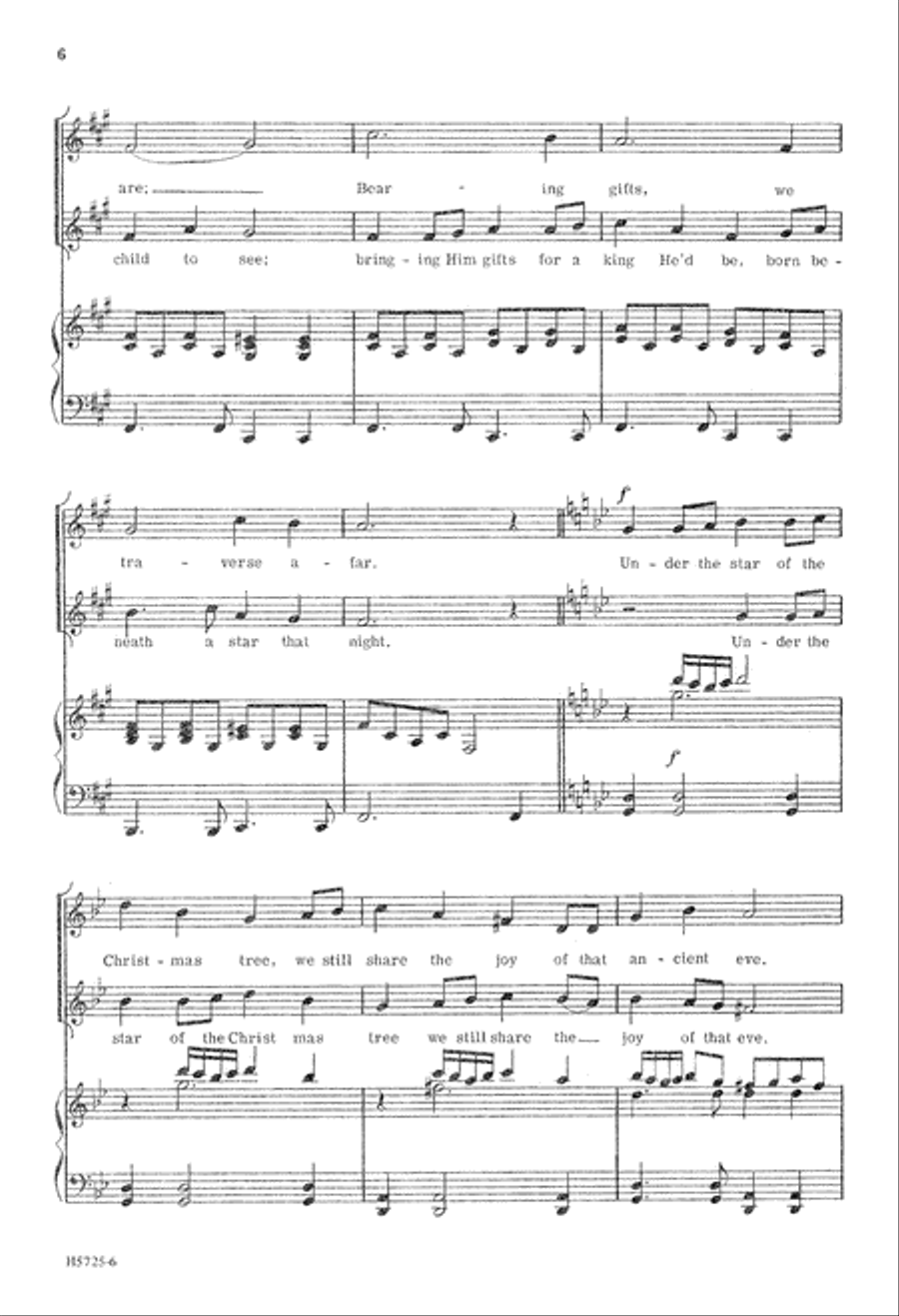 Born 'Neath a Star - 2-part 2-Part scores gallery preview page 7