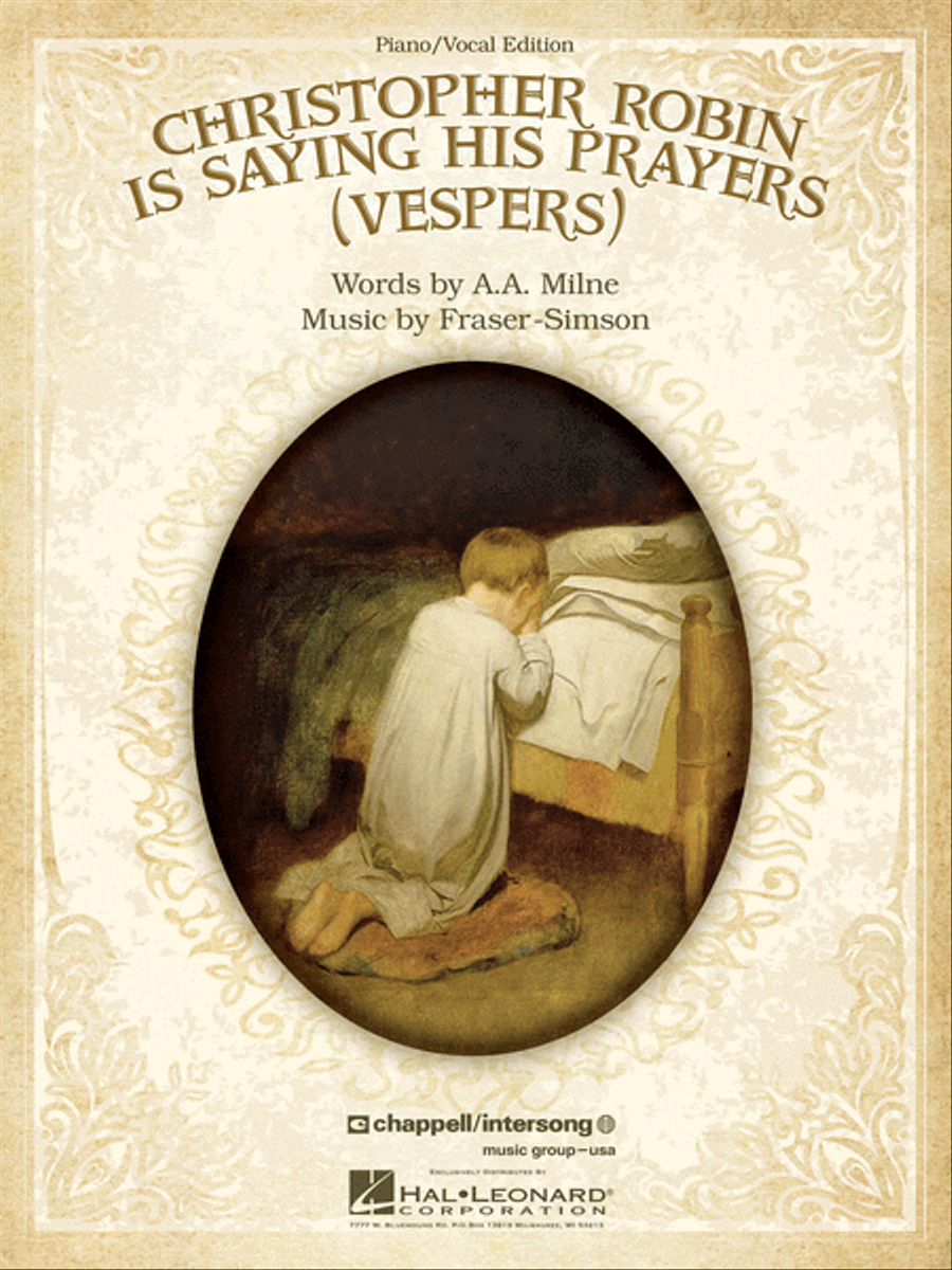 Christopher Robin is Saying His Prayers Voice scores gallery preview page 1