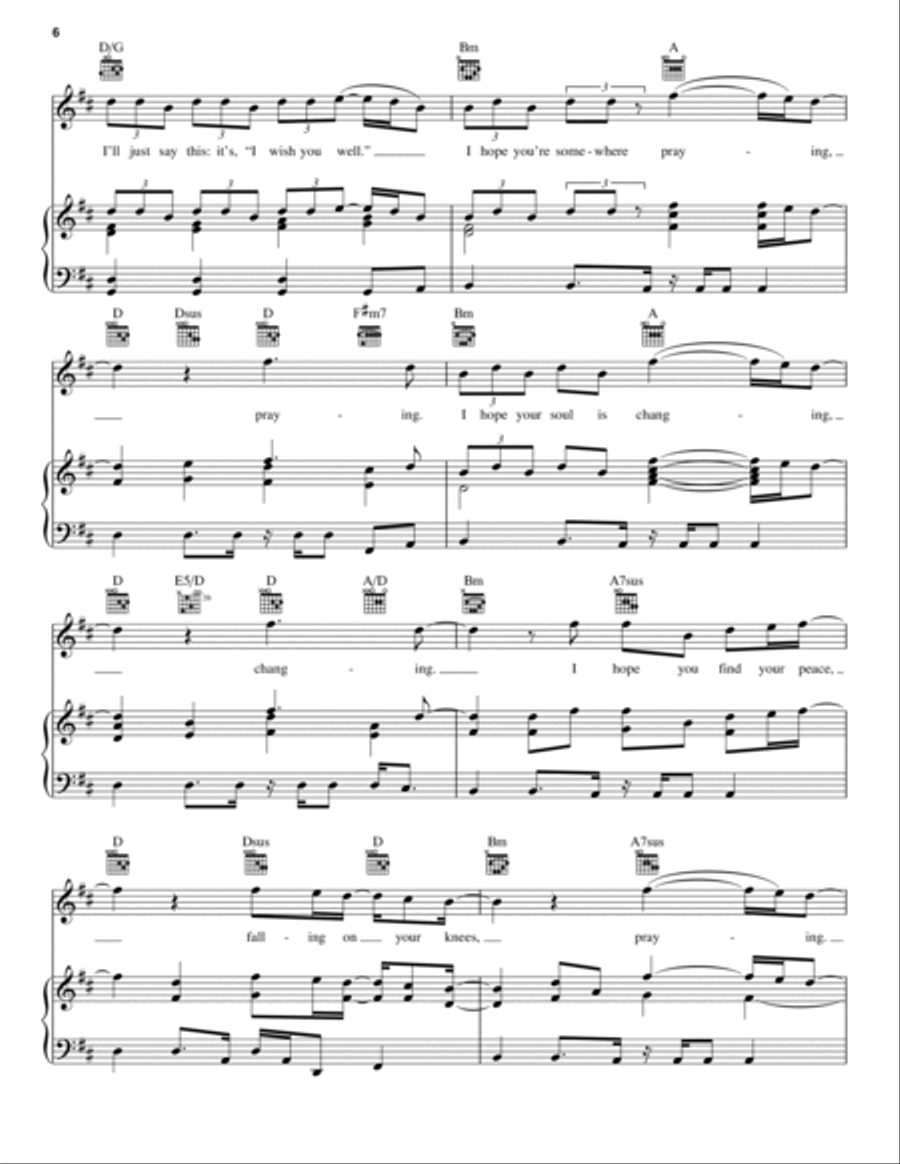 Praying Praying A Cappella scores gallery preview page 6