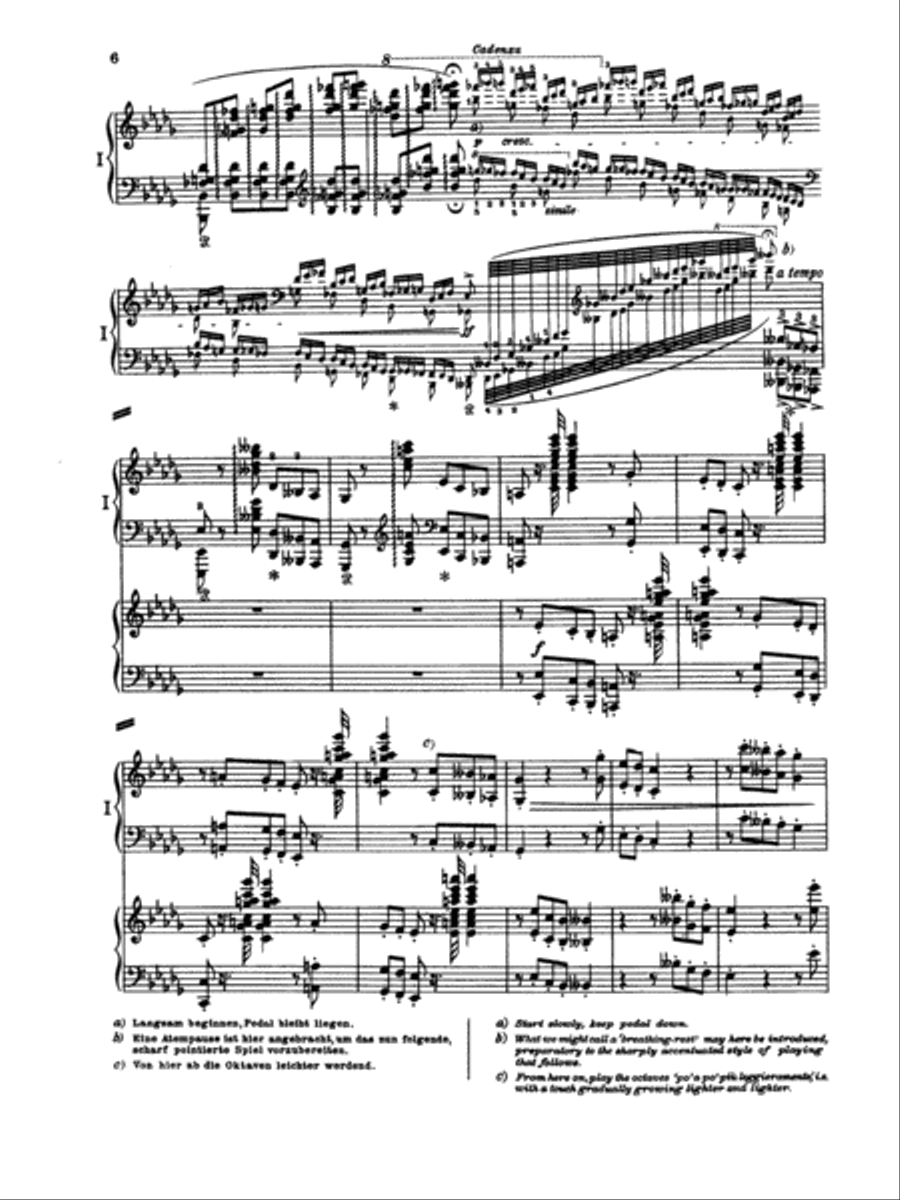 Tchaikovsky: Piano Concerto No. 1 in B flat Minor, Op. 23 Piano scores gallery preview page 4
