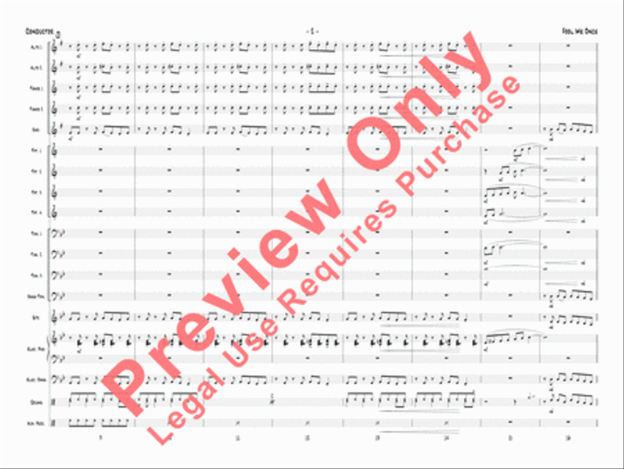 Fool Me Once Jazz Ensemble scores gallery preview page 5