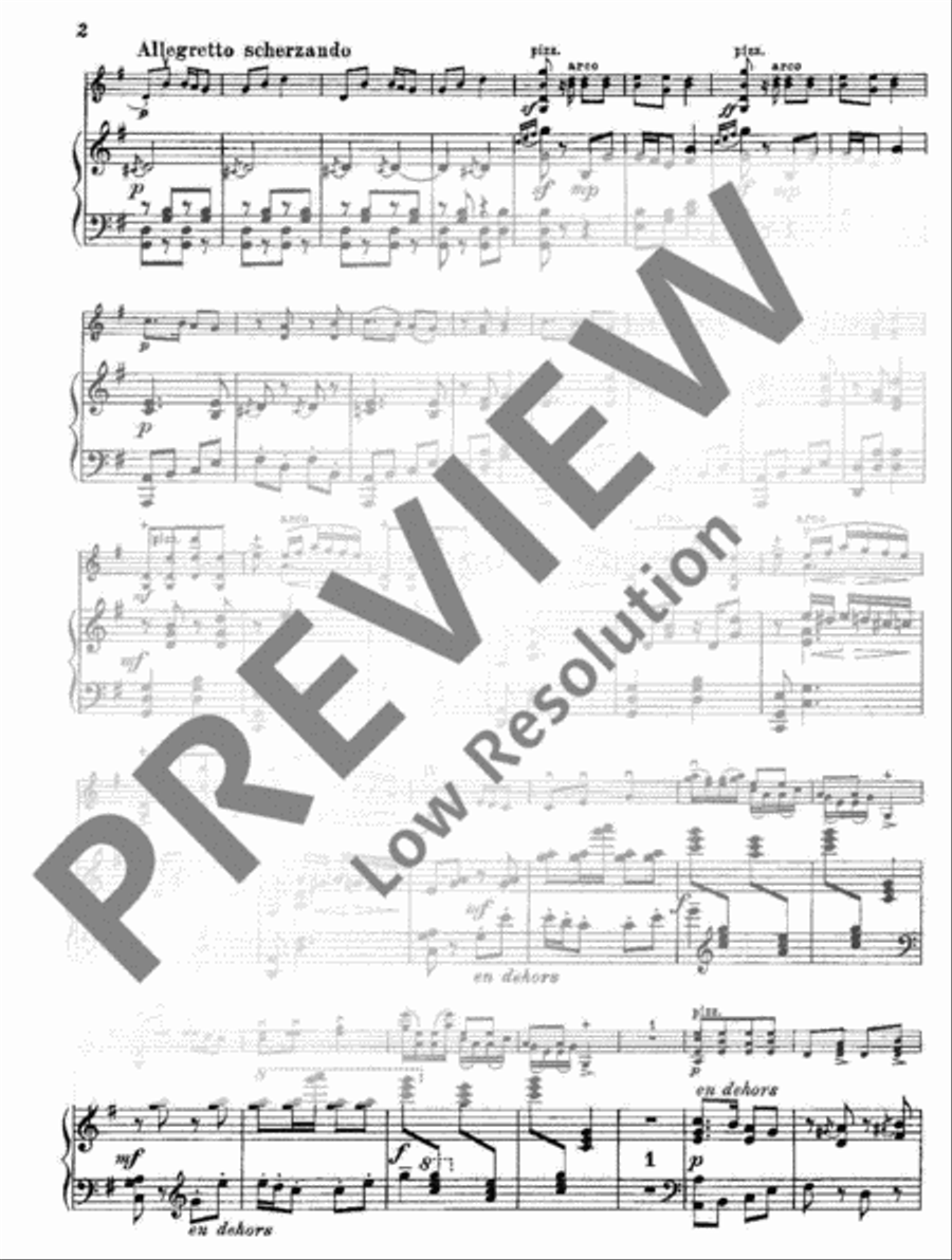 Hopak Violin Solo scores gallery preview page 5