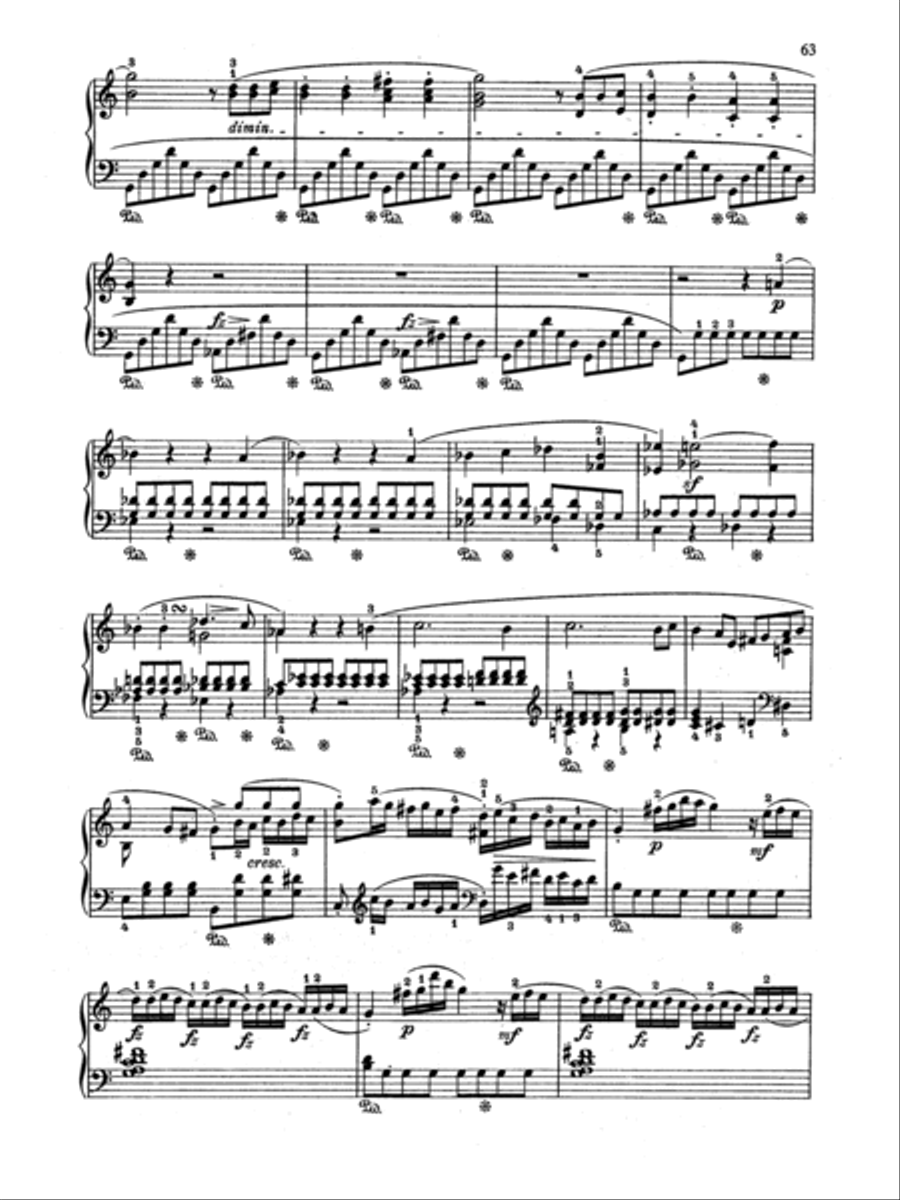 Nocturne C dur Piano Solo scores gallery preview page 4