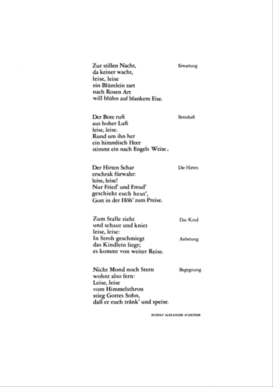Zur heiligen Nacht 4-Part scores gallery preview page 3