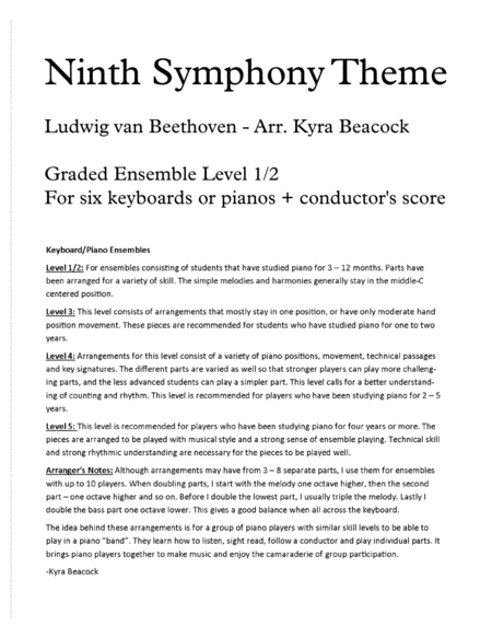 Ninth Symphony Theme image number null