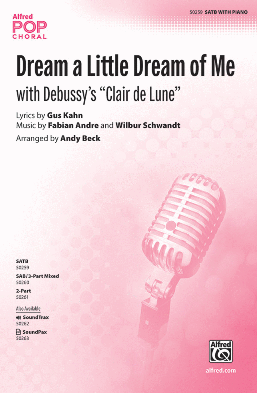 Dream a Little Dream of Me 4-Part scores gallery preview page 1