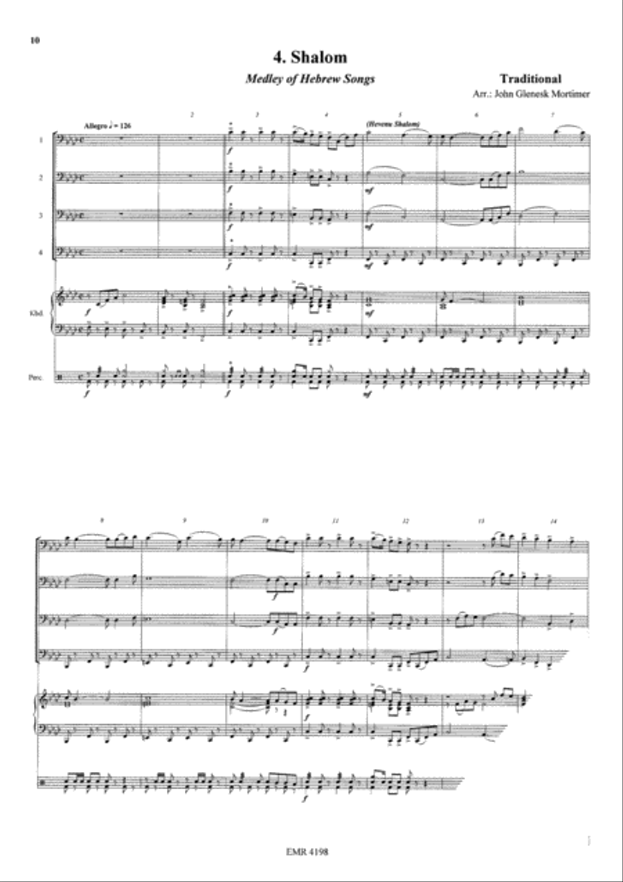 Quartets Volume 2 Bassoon Quartet scores gallery preview page 6
