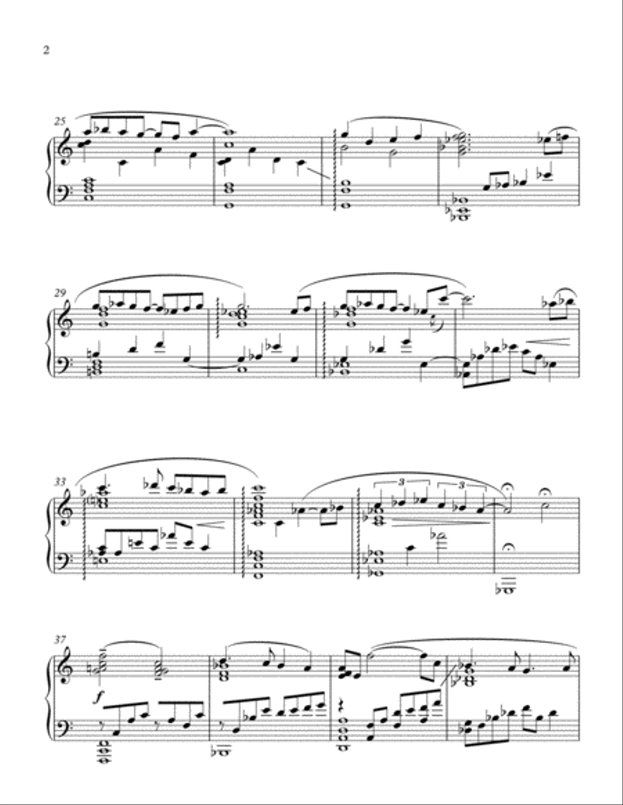 Life On Mars Life On Mars Piano Solo scores gallery preview page 2