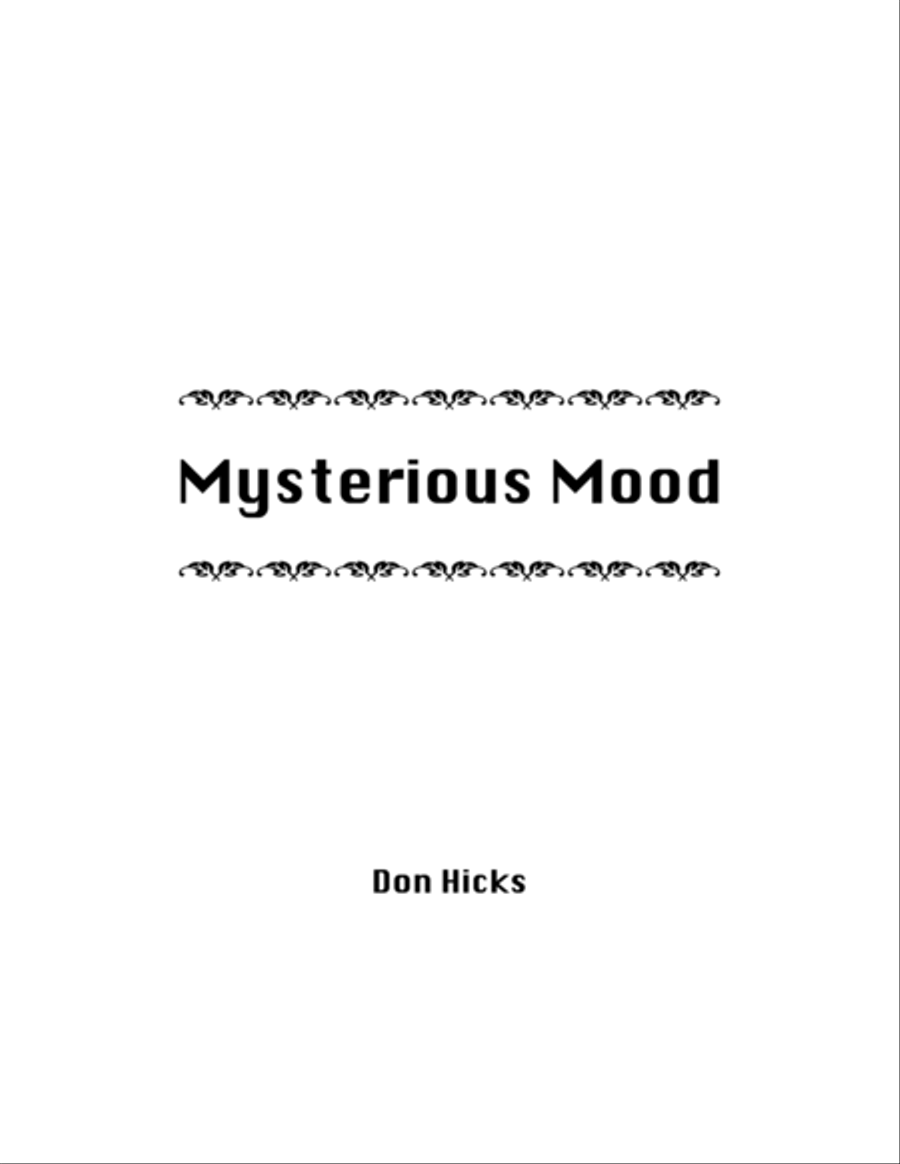 Mysterious Mood String Orchestra scores gallery preview page 1
