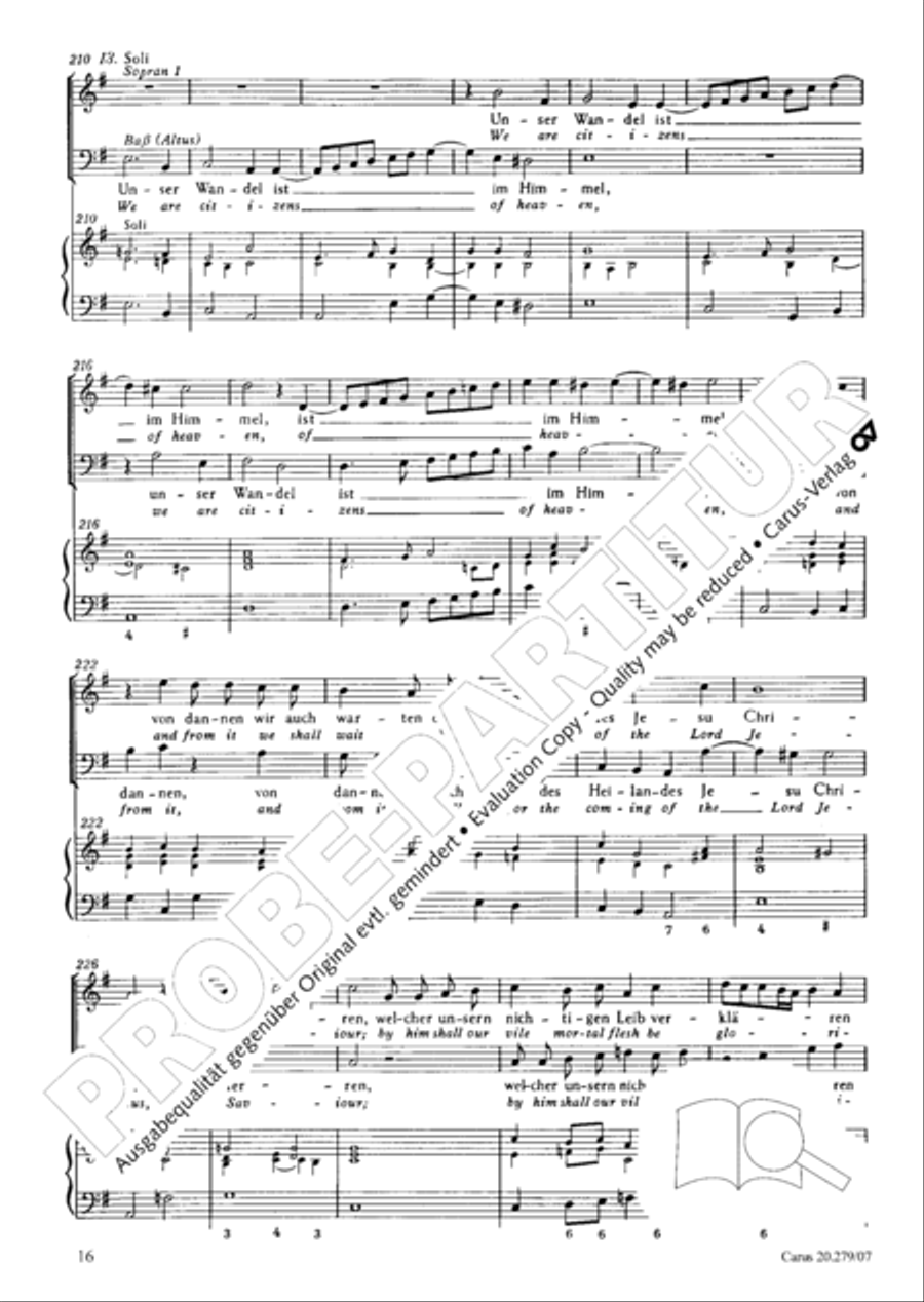 Musikalische Exequien I-III Orchestra scores gallery preview page 17