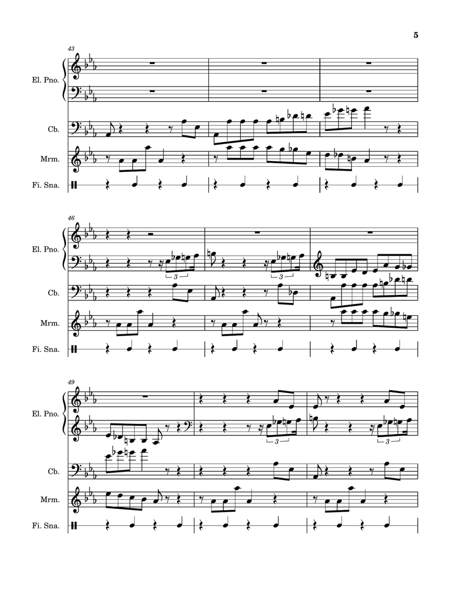 Snap Box Party, Op. 3 Snap Box Party, Op. 3 Jazz Ensemble scores gallery preview page 5
