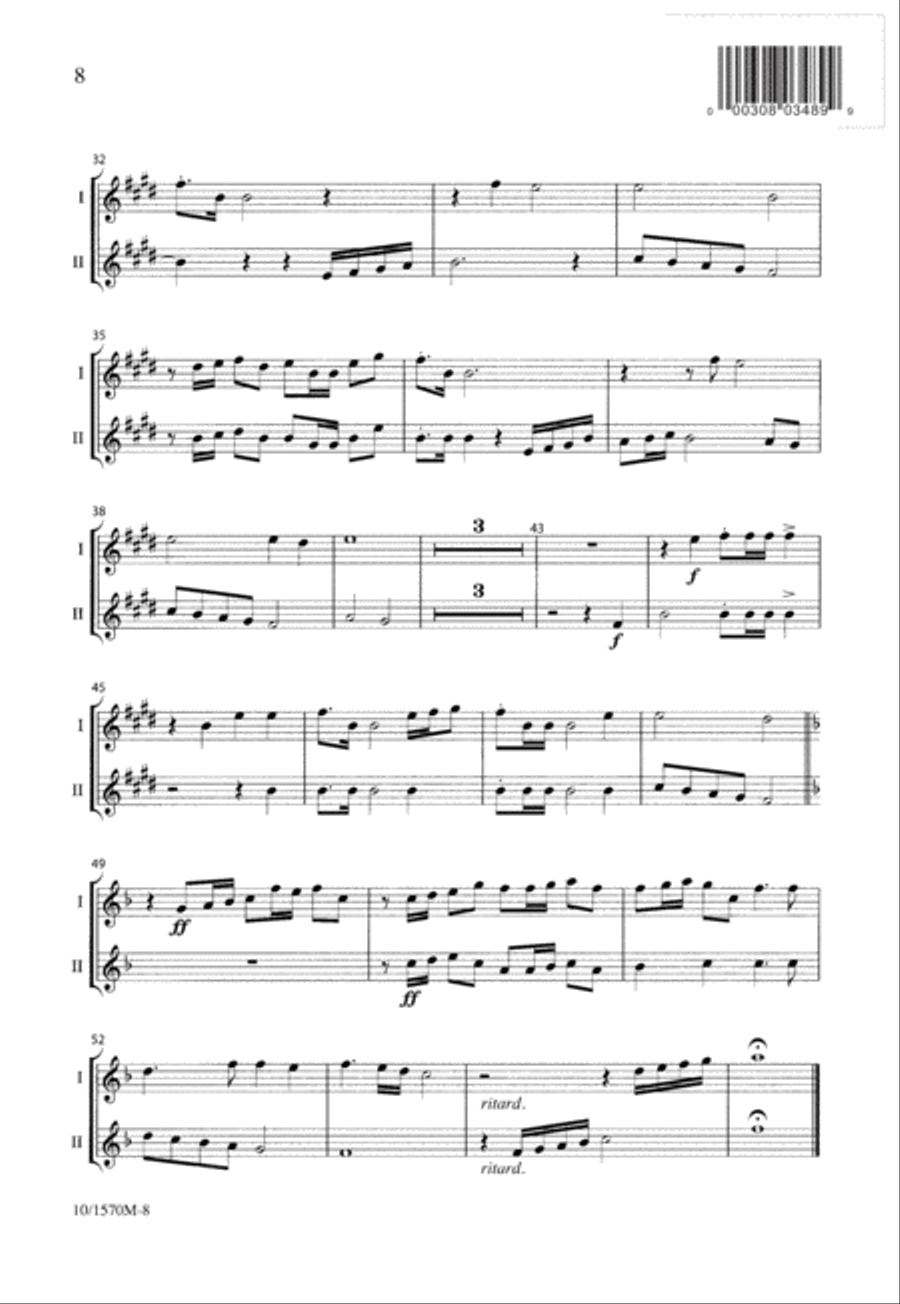 Declare Your Praise 4-Part scores gallery preview page 9