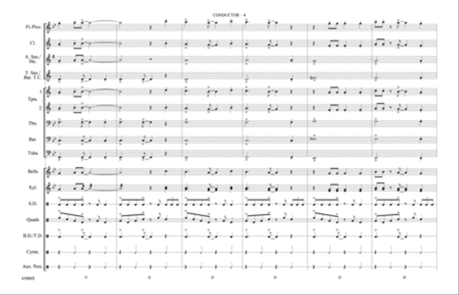 Rosanna: Score by Toto Marching Band - Digital Sheet Music page 4