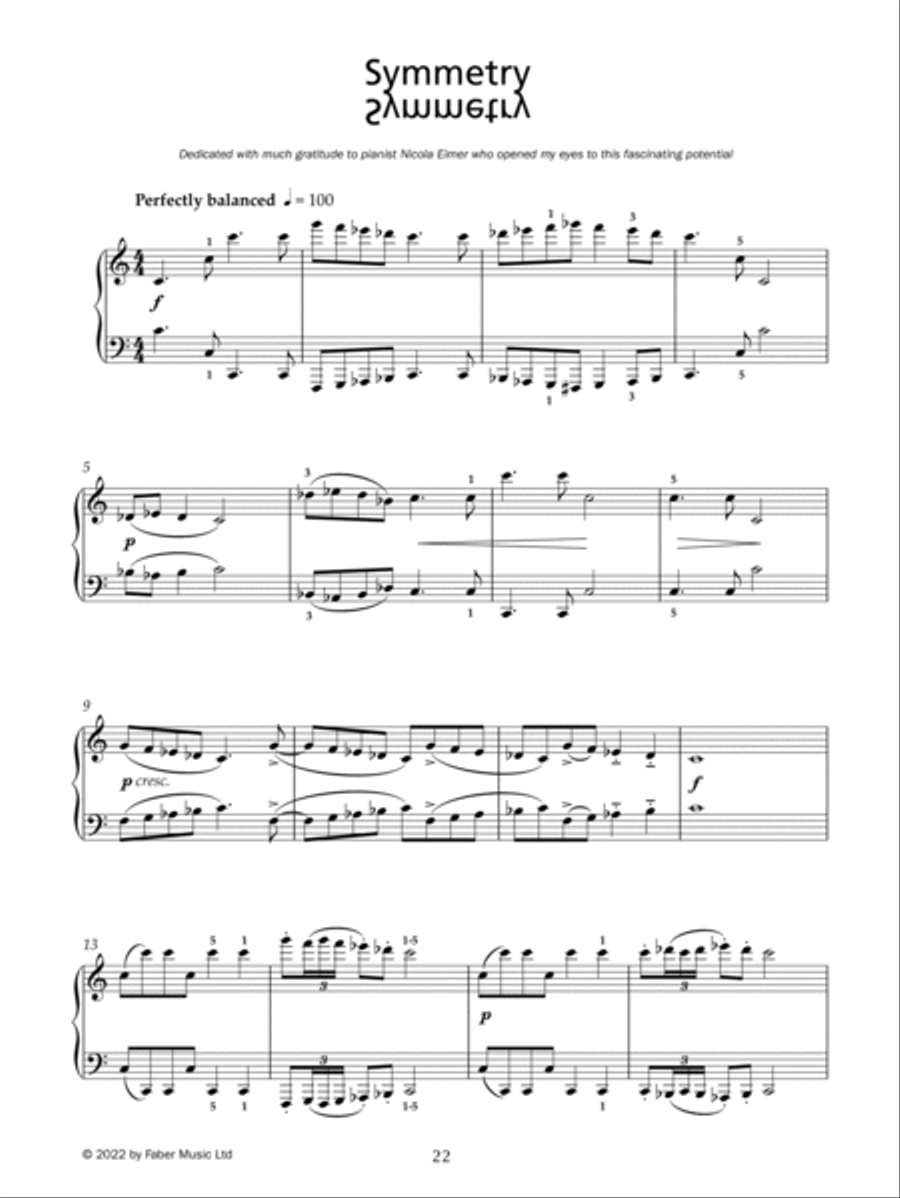 Improve your sight-reading! A piece a week--Piano Levels 7-8 Piano Solo scores gallery preview page 3