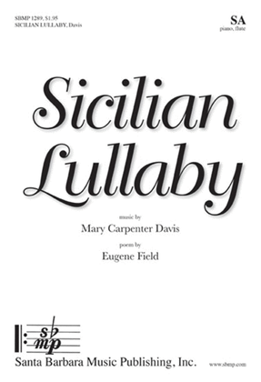 Book cover for Sicilian Lullaby - SA Octavo