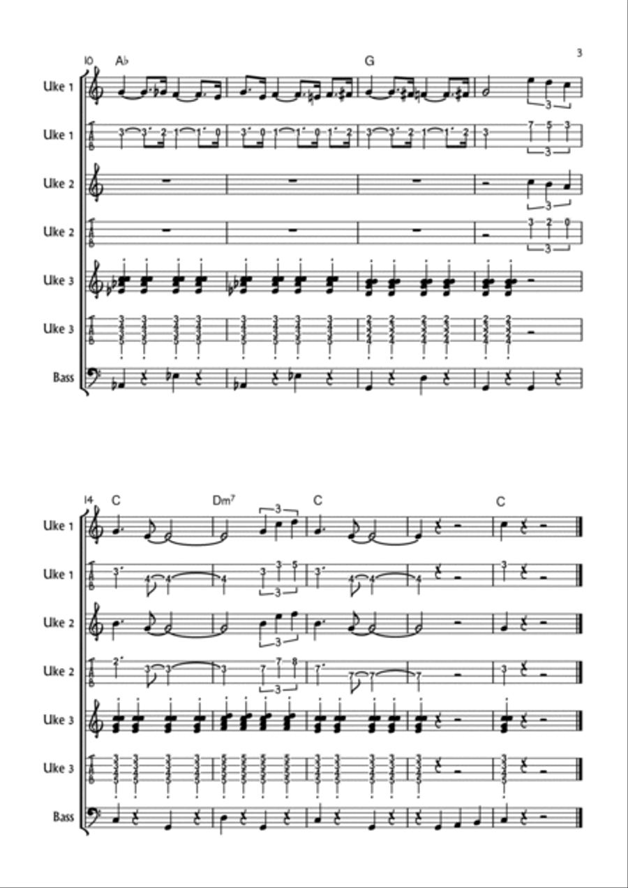 Frolic (theme From Curb Your Enthusiasm) Ukulele scores gallery preview page 3