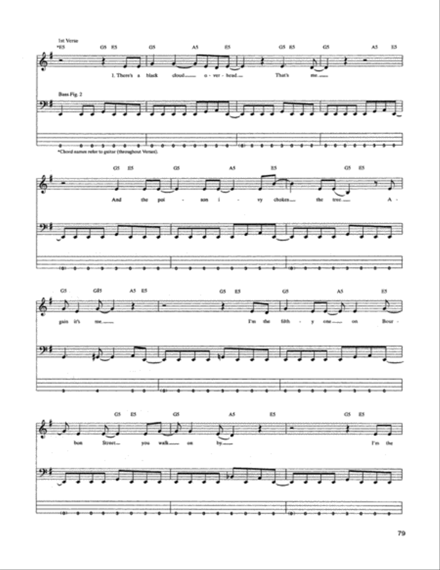Prince Charming Guitar Tablature scores gallery preview page 2