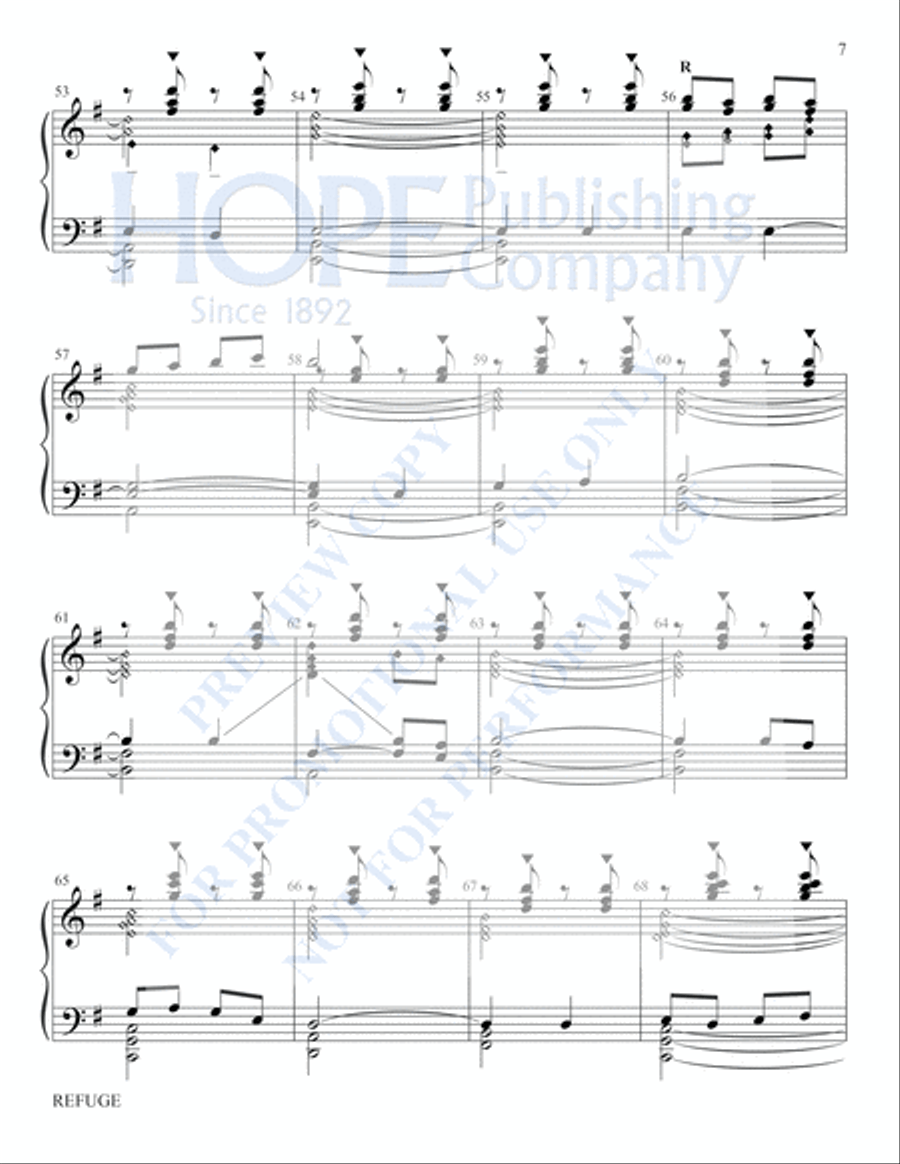 Refuge Handbell Choir scores gallery preview page 8