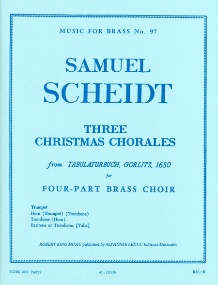 3 Christmas Chorales (quartet-brass)