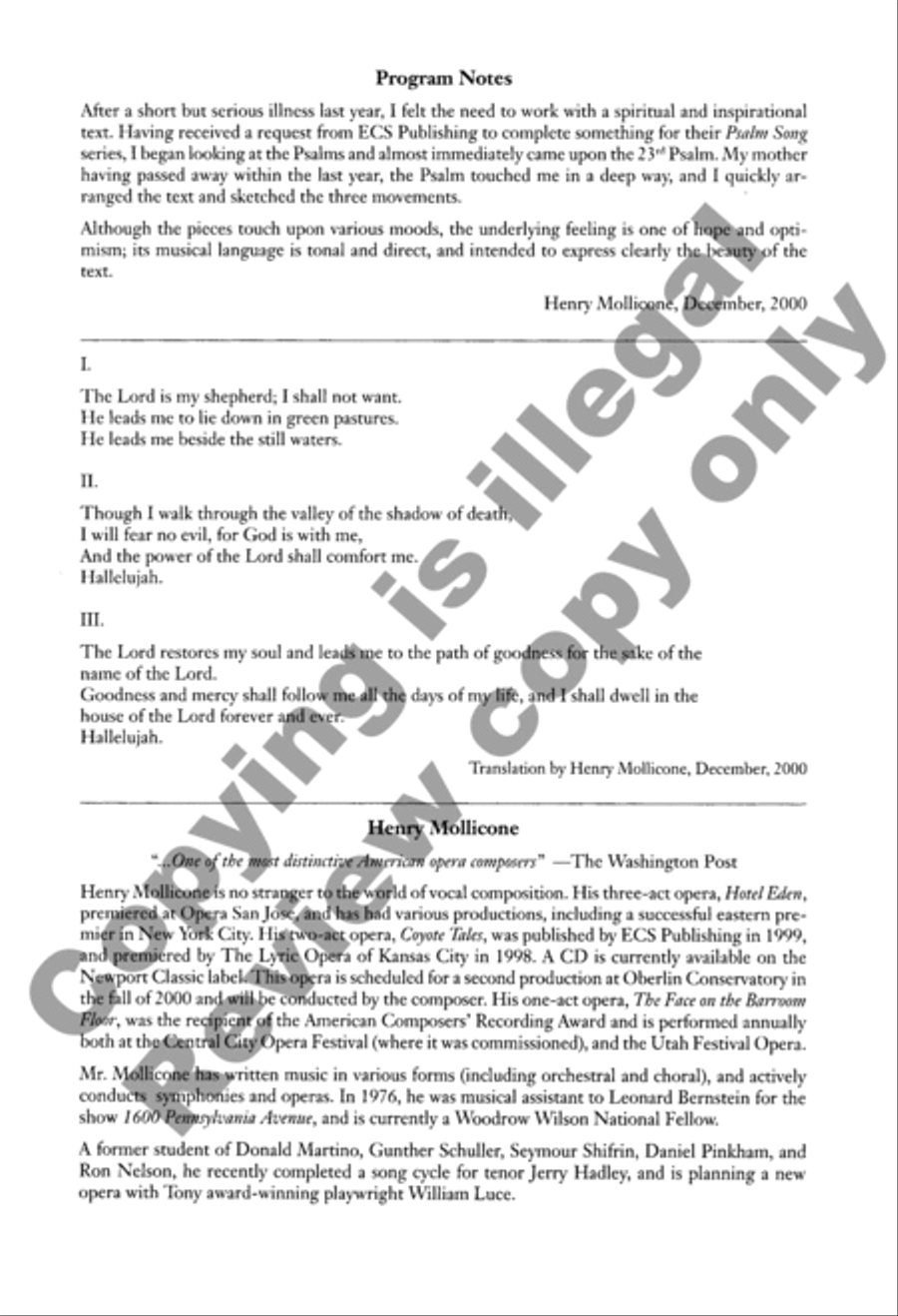 A Song Without Words Organ scores gallery preview page 4
