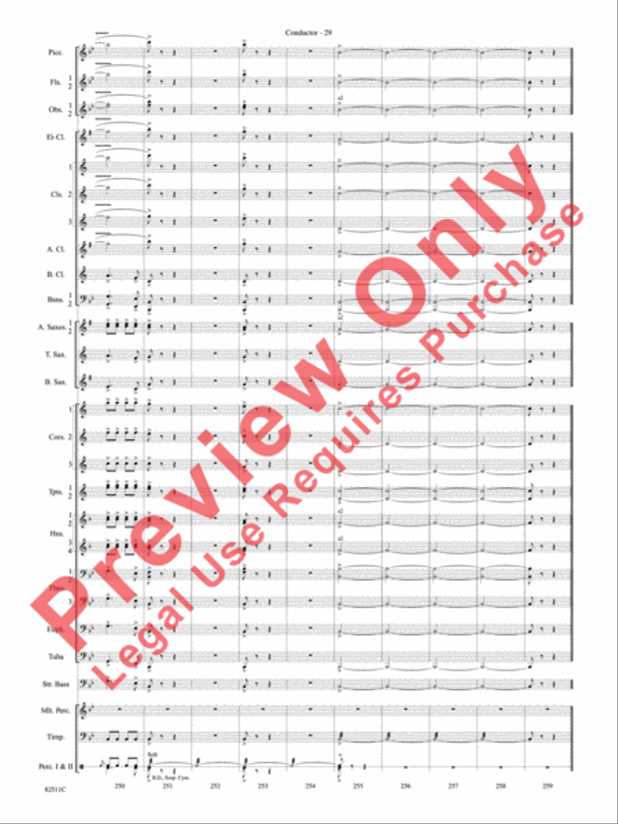 A Christmas Festival Concert Band scores gallery preview page 32