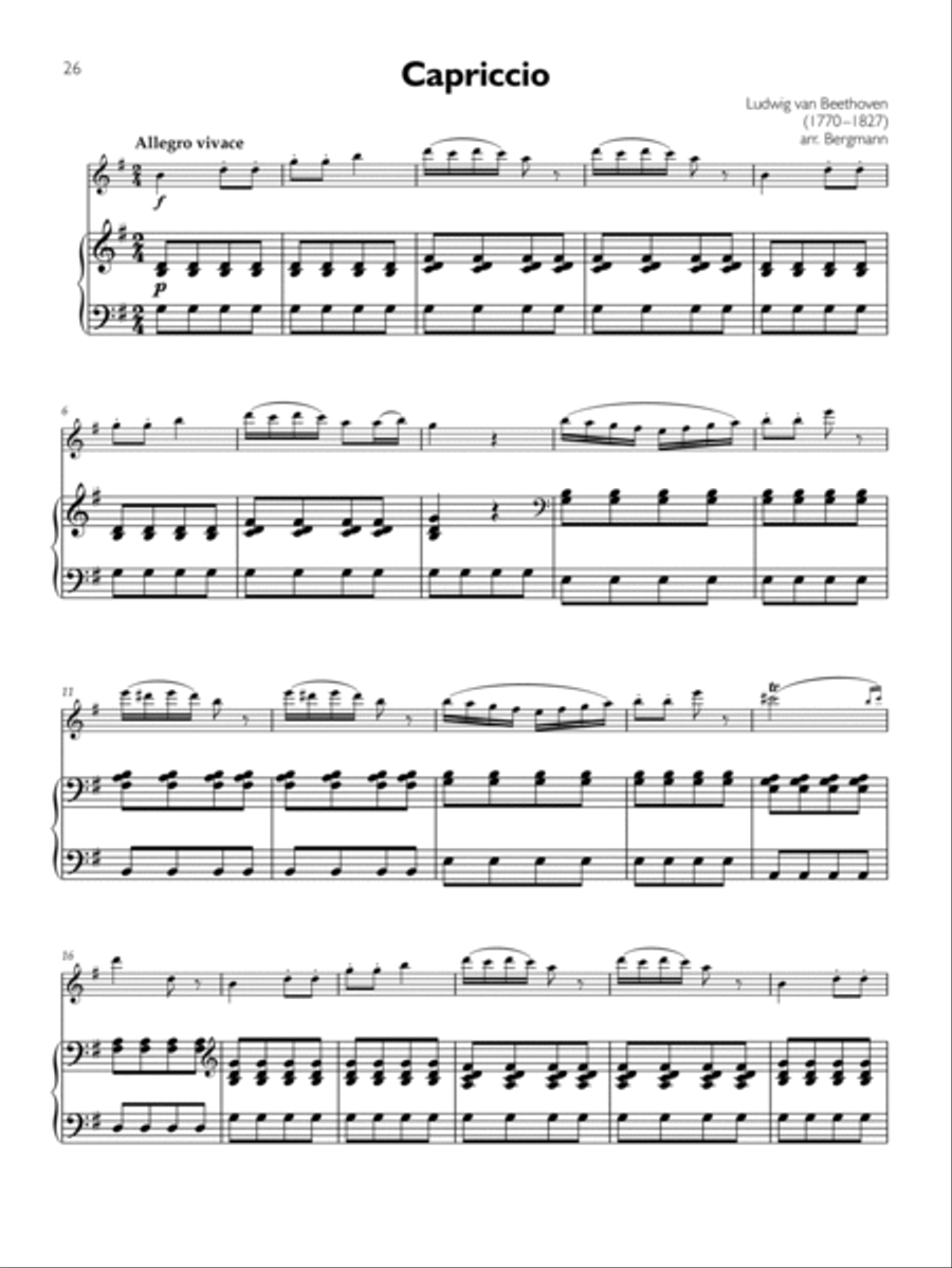 Concert Repertoire for Recorder Recorder scores gallery preview page 4