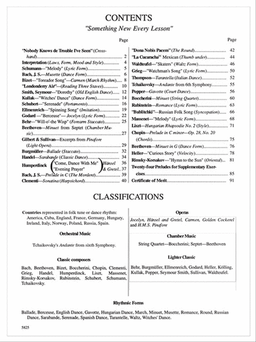 John Thompson's Modern Course for the Piano – Third Grade (Book Only) Piano Method scores gallery preview page 4