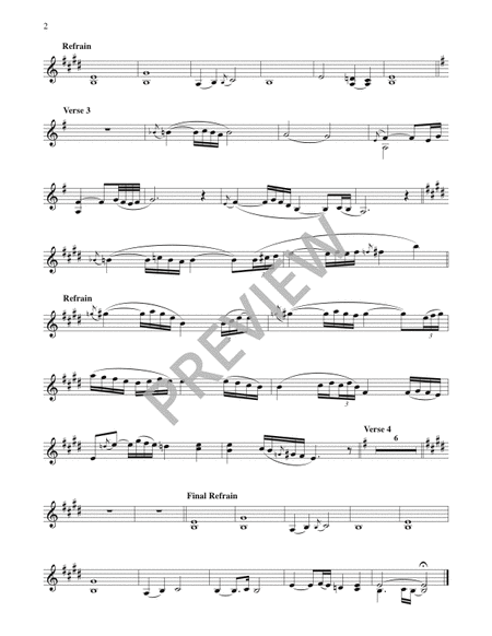 Psalm 63: As Morning Breaks - Instrument edition