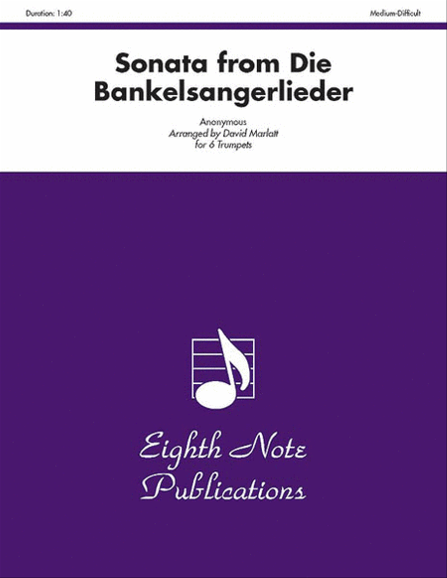 Sonata (from Die Bankelsangerlieder) Small Ensemble scores gallery preview page 1