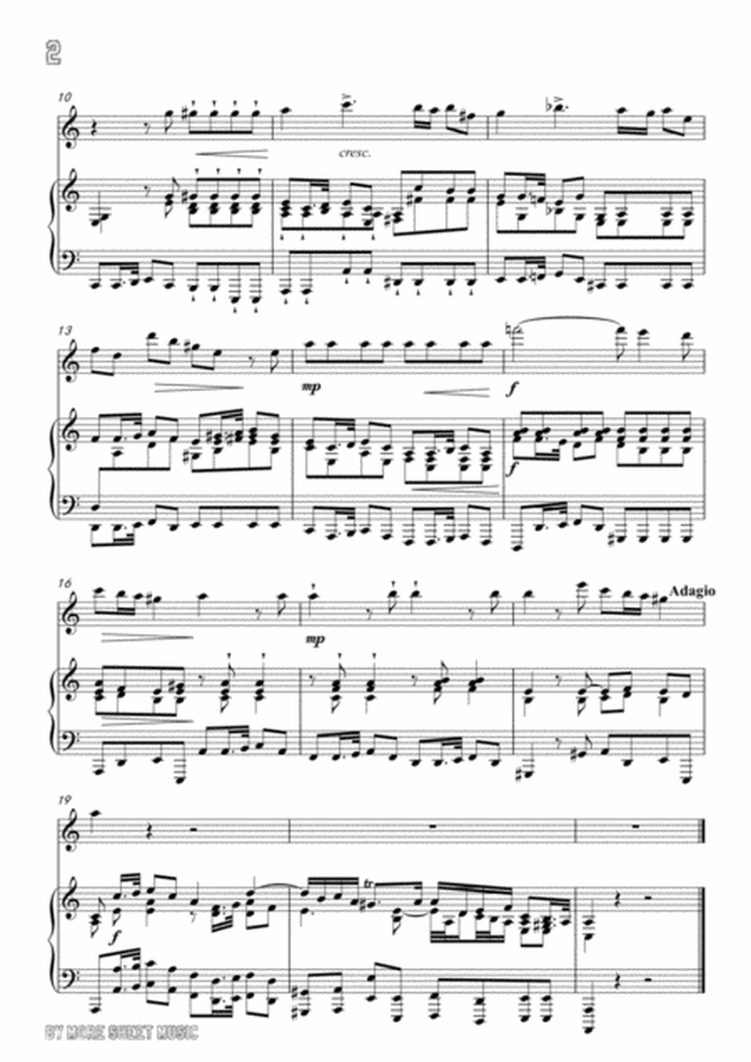 Handel-Tutta raccolta ancor,for Flute and Piano image number null