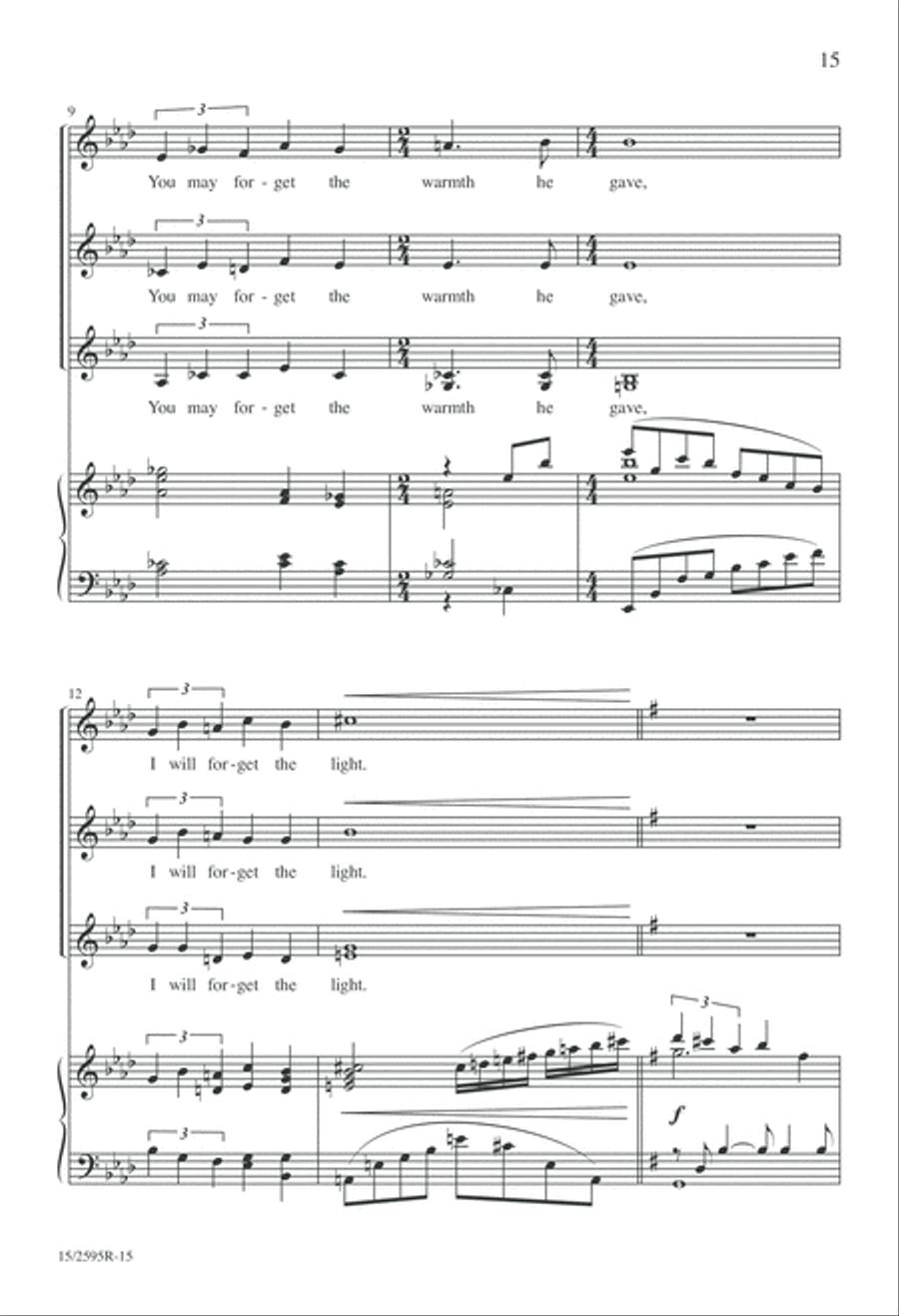 Music Comes 4-Part scores gallery preview page 16