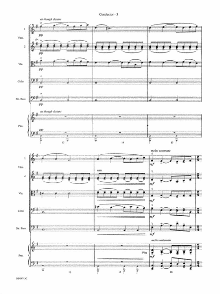 Pavane: Score Pavane: Score String Orchestra scores gallery preview page 4
