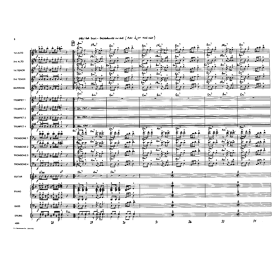 Struttin' Struttin' Jazz Ensemble scores gallery preview page 6
