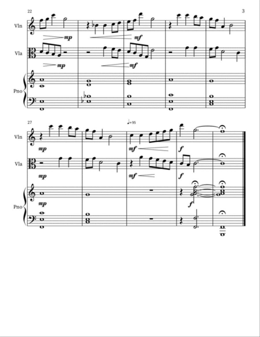 NF étude #1 Small Ensemble scores gallery preview page 3