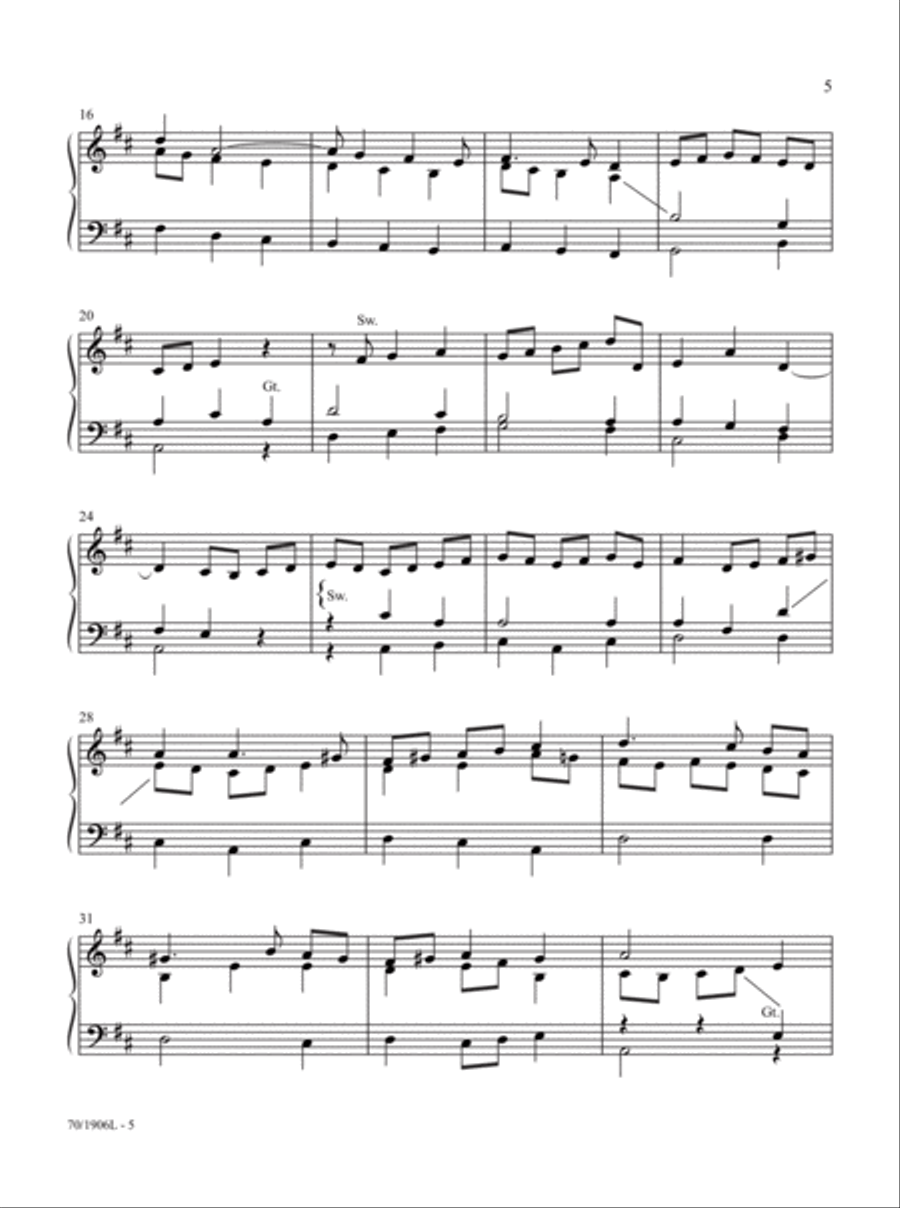 Easy Organ Library, Vol. 57 Organ scores gallery preview page 5