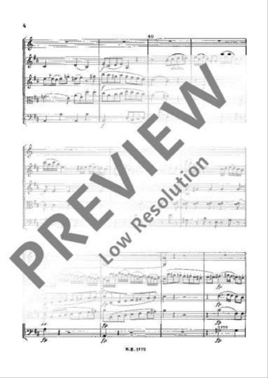 Divertimento No. 17 D major Horn scores gallery preview page 9