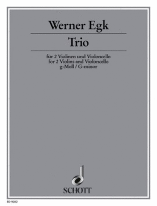 Trio In G Minor 2 Violins/cello