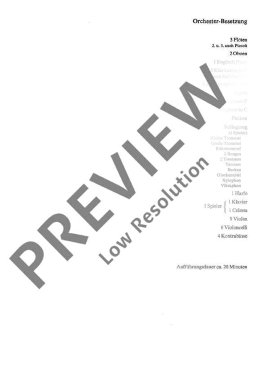 Canto di Speranza Canto di Speranza Chamber Orchestra scores gallery preview page 5