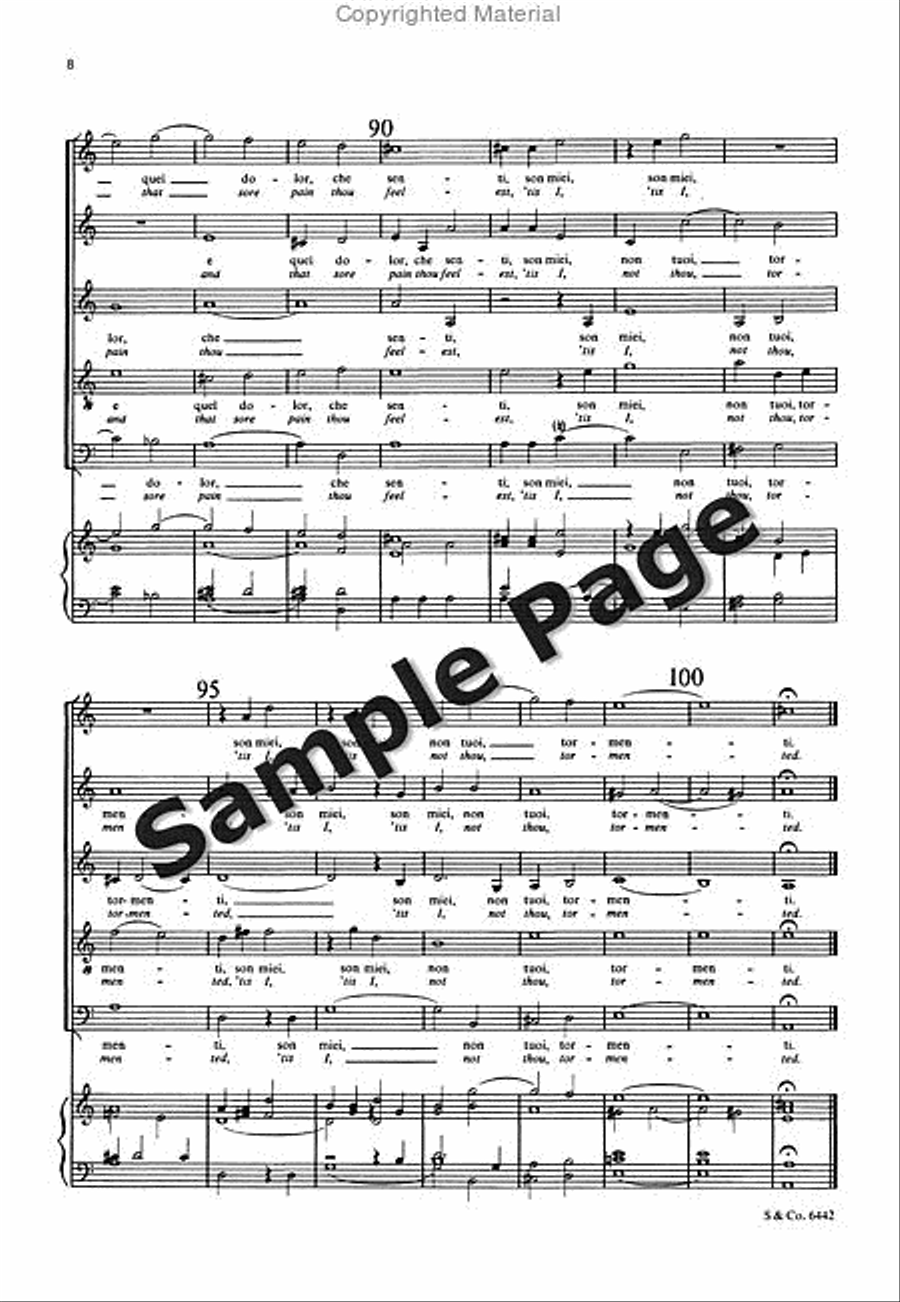 Ah Thyrsis My Own **pop** SSATB scores gallery preview page 9