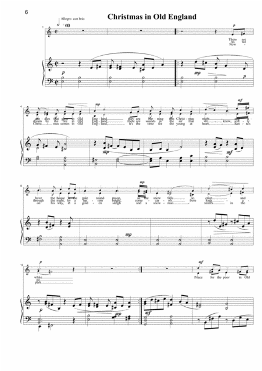 four songs for xmas four songs for xmas Small Ensemble scores gallery preview page 6