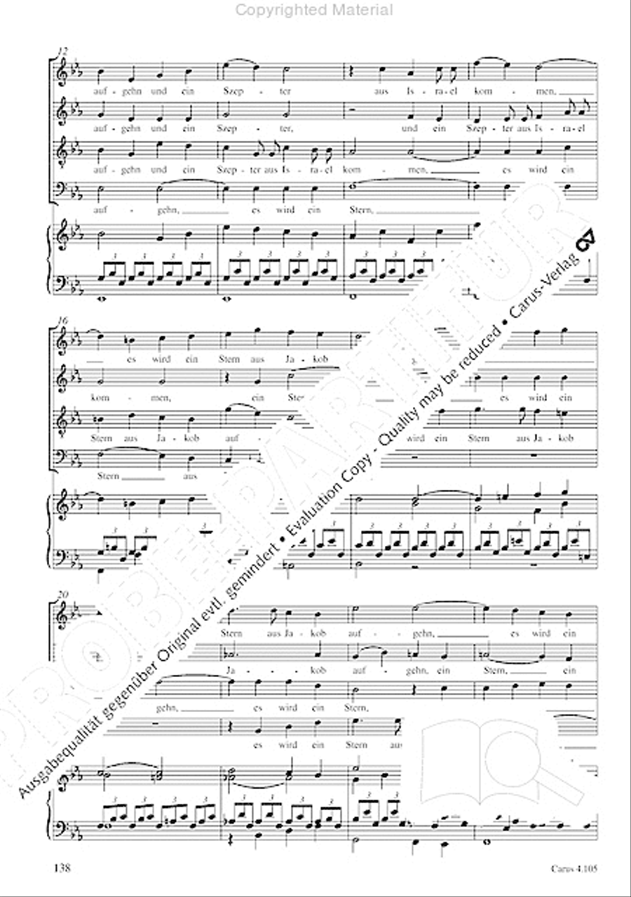 Choral collection Mendelssohn - editionchor Choir scores gallery preview page 139