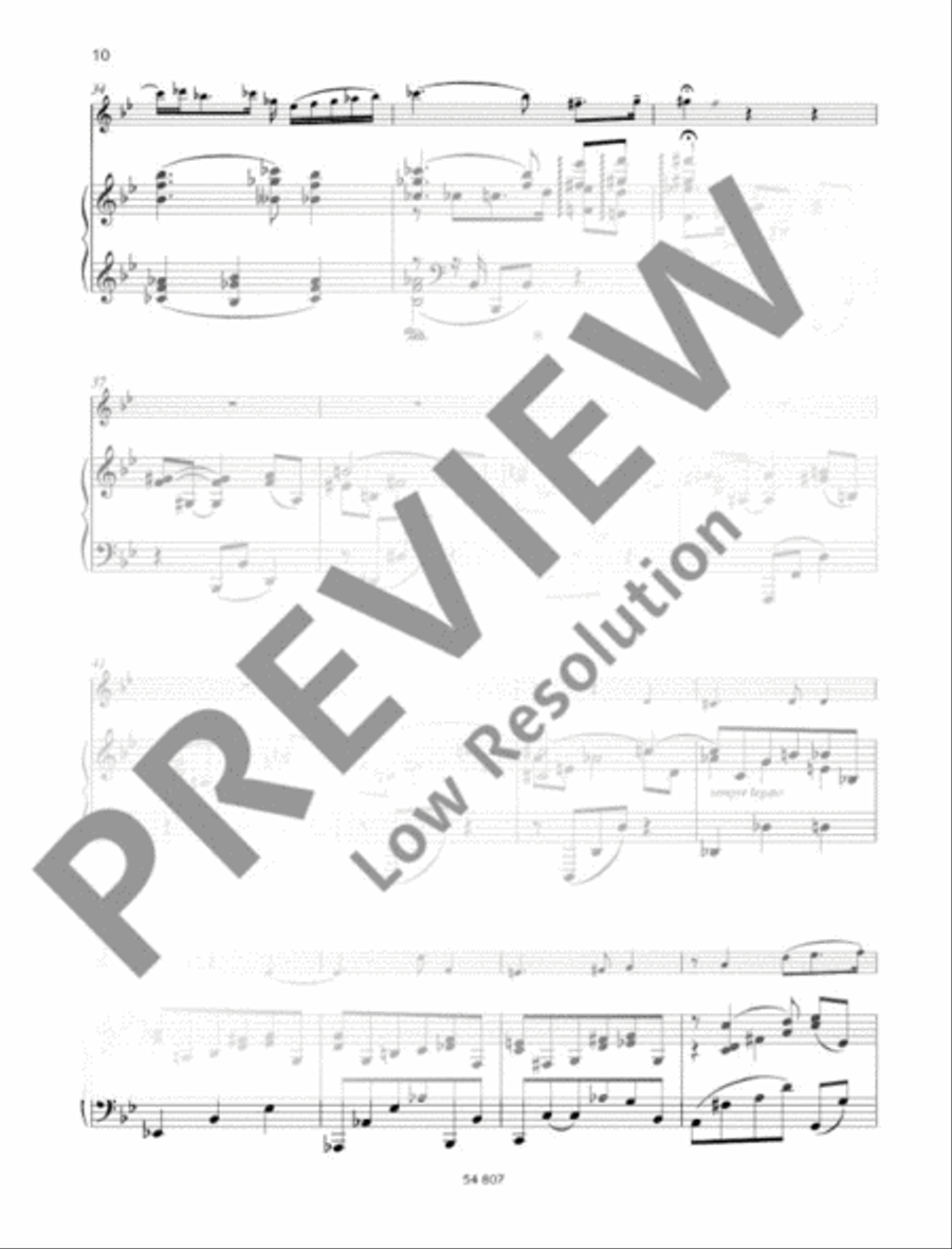 Aria · Larghetto molto Aria · Larghetto molto Violin Solo scores gallery preview page 11