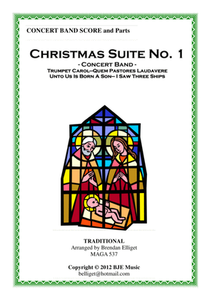 Book cover for Christmas Suite No. 1 - Concert Band