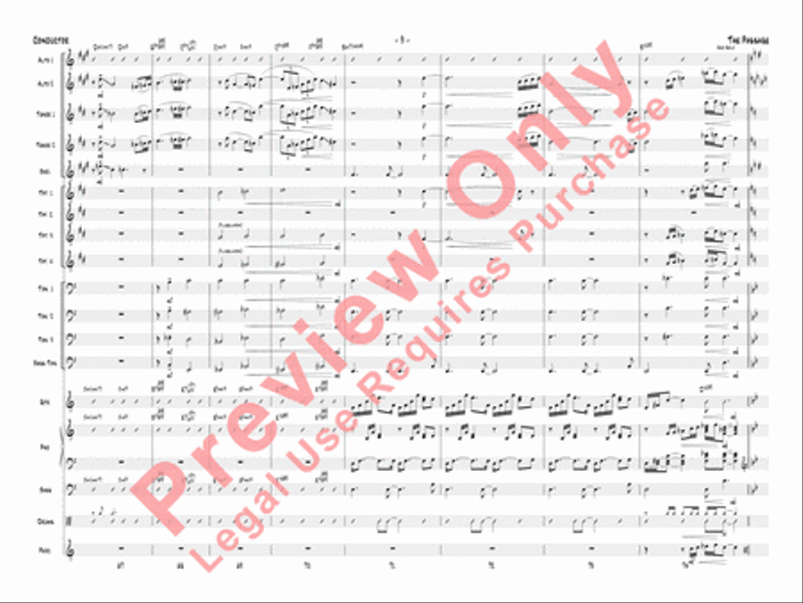 The Passage Jazz Ensemble scores gallery preview page 12