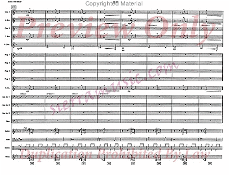 Bill, Not Gil Bill, Not Gil Jazz Ensemble scores gallery preview page 39