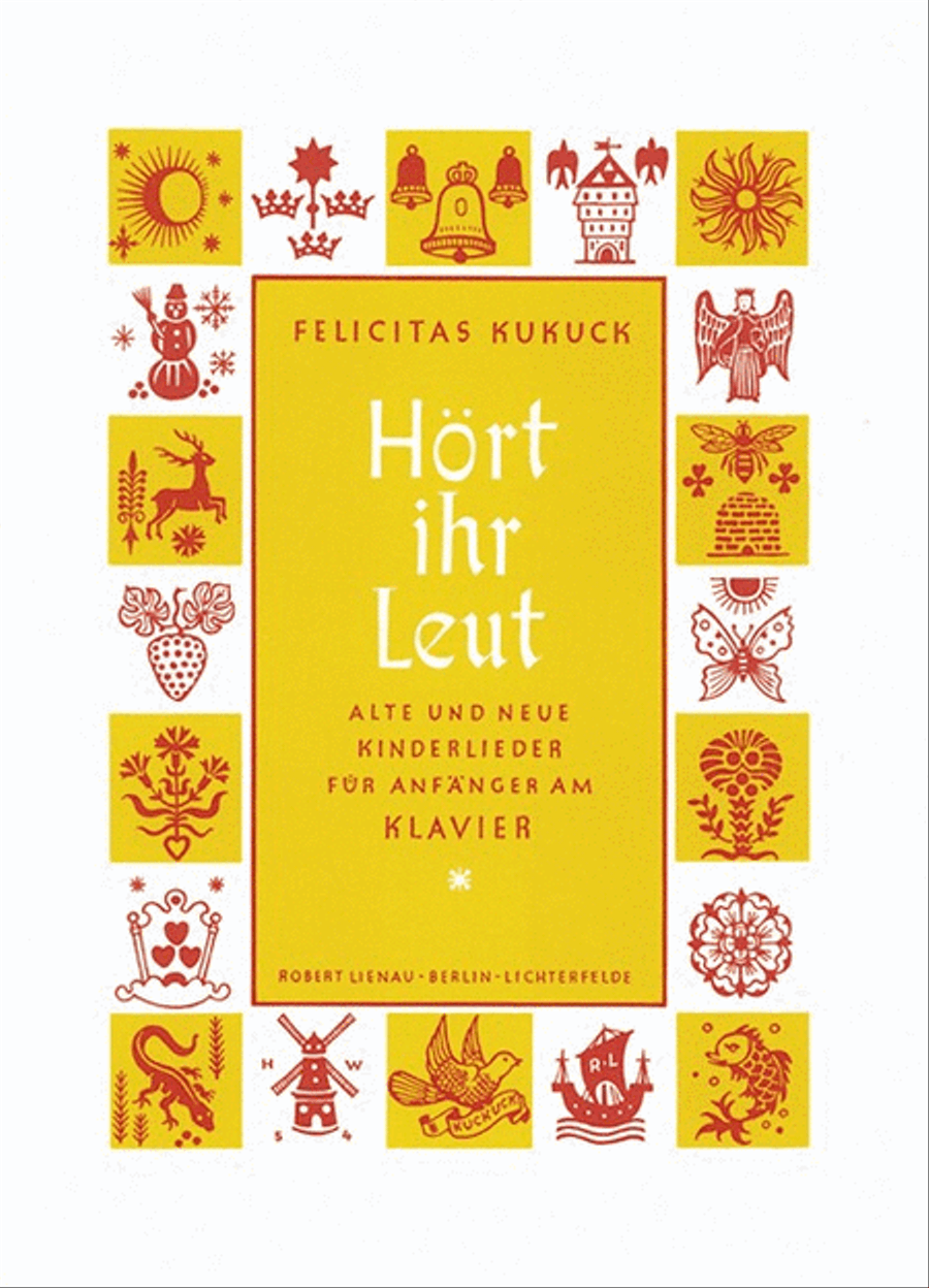 Hoert ihr Leut (People, Listen) Piano Solo scores gallery preview page 1