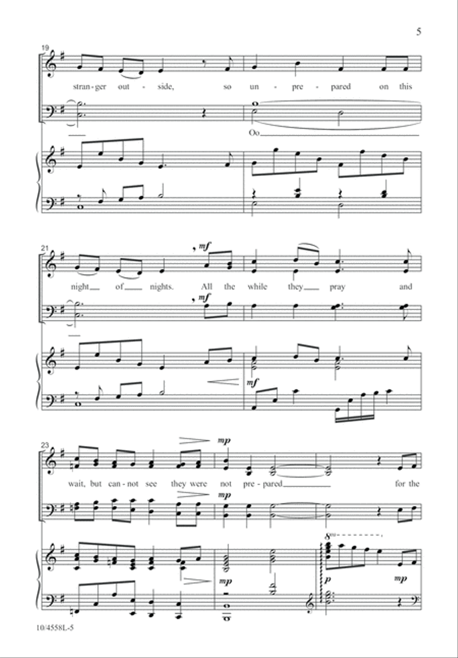 Is There Room in Your Heart for a King? 4-Part scores gallery preview page 6