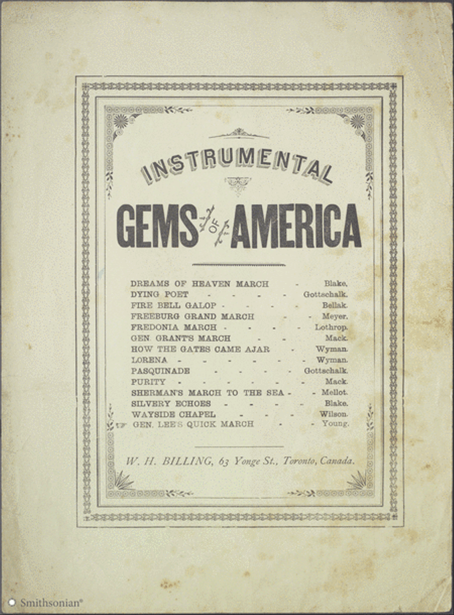 General Lee's Quick March Piano Solo scores gallery preview page 1