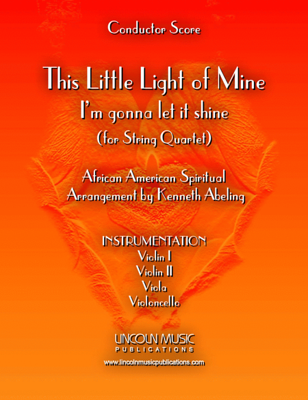 This Little light of Mine (for String Quartet) image number null