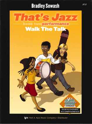 Book cover for That's Jazz Performance, Book 2: Walk the Talk